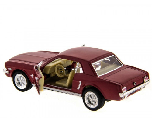 Машина Kinsmart FORD MUSTANG инерция (1/12шт.) 1:36 б/к