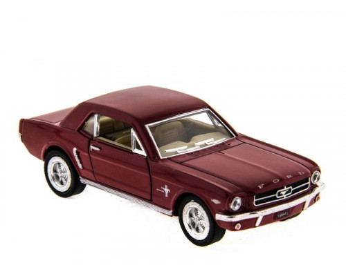 Машина Kinsmart FORD MUSTANG инерция (1/12шт.) 1:36 б/к