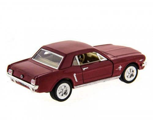 Машина Kinsmart FORD MUSTANG инерция (1/12шт.) 1:36 б/к