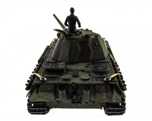 Р/У танк Taigen 1/16 Panther type F ИК бой, HC версия, башня на 360, подшипники в ред, V3 2.4G RTR