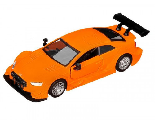 Машина АВТОПАНОРАМА Audi RS 5 DTM, оранжевый, 1/43, инерция, в/к 17,5*12,5*6,5 см