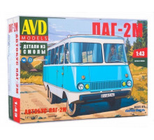 Сборная модель AVD Автобус ПАГ-2М, 1/43