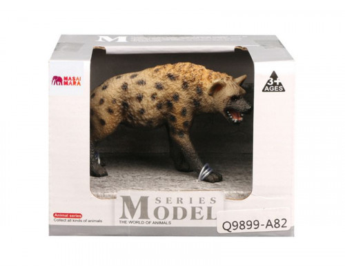 Фигурка игрушка MASAI MARA MM211-164 серии Мир диких животных: Пятнистая гиена