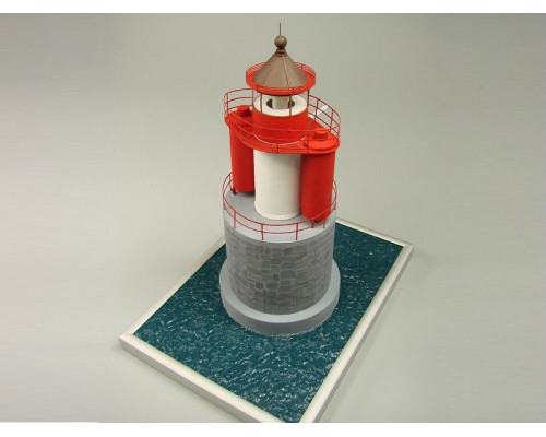 Сборная картонная модель Shipyard маяк Vierendehlgrund Lighthouse (№91), 1/72