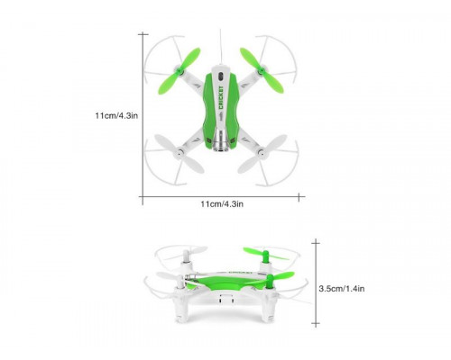 Р/У квадрокоптер Cheerson CX-17 WiFi RTF 2.4G (зеленый)