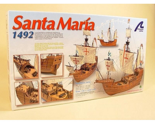 Сборная деревянная модель корабля Artesania Latina SANTA MARIA C., 1/65