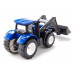 Трактор Siku 1396 New-Holland TTV 7150, с фронтальным погрузчиком, синий