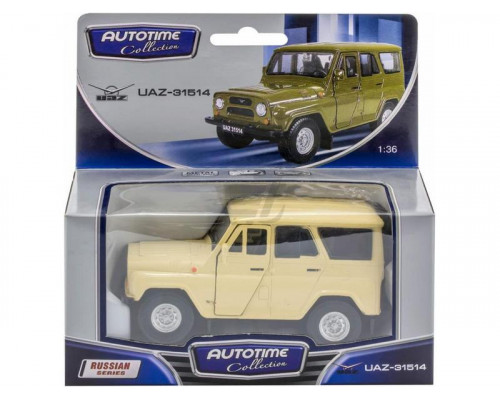 Машина Autotime UAZ 31514 гражданская 1:36