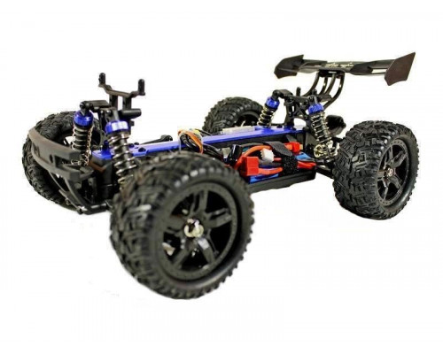 Радиоуправляемая трагги Remo Hobby S EVO-R Brushless (синяя) 4WD 2.4G 1/16 RTR