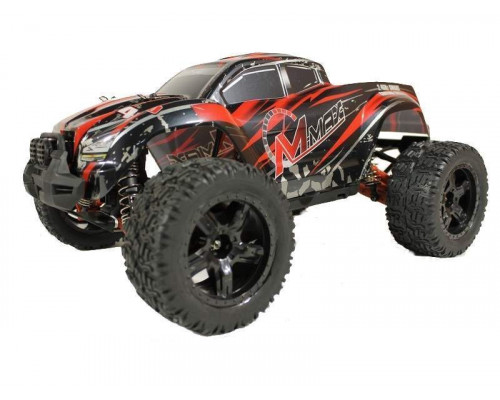 Радиоуправляемый монстр Remo Hobby MMAX PRO UPGRADE (красный) 4WD 2.4G 1/10 RTR