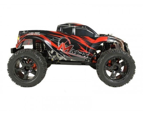 Радиоуправляемый монстр Remo Hobby MMAX PRO UPGRADE (красный) 4WD 2.4G 1/10 RTR