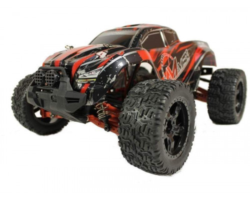 Радиоуправляемый монстр Remo Hobby MMAX PRO UPGRADE (красный) 4WD 2.4G 1/10 RTR