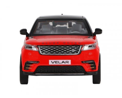 Машина АВТОПАНОРАМА Range Rover Velar, красный, 1/32, свет, звук, инерция, в/к 17,5*12,5*6,5