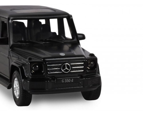 Машина АВТОПАНОРАМА Mercedes-Benz G350d, черный, 1/42, инерция, откр. двери, в/к 17,5*12,5*6,5 см