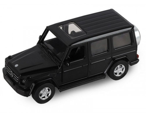 Машина АВТОПАНОРАМА Mercedes-Benz G350d, черный, 1/42, инерция, откр. двери, в/к 17,5*12,5*6,5 см