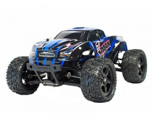 Радиоуправляемый монстр Remo Hobby SMAX Brushless (синий) 4WD 2.4G 1/16 RTR