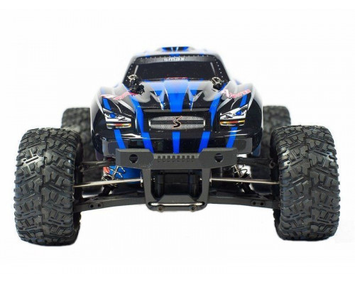 Радиоуправляемый монстр Remo Hobby SMAX Brushless (синий) 4WD 2.4G 1/16 RTR