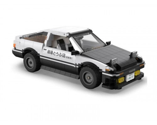 Конструктор CADA автомобиль Toyota AE86 TRUENO 1/12 (1324 детали)