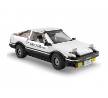 Конструктор CADA автомобиль Toyota AE86 TRUENO 1/12 (1324 детали)