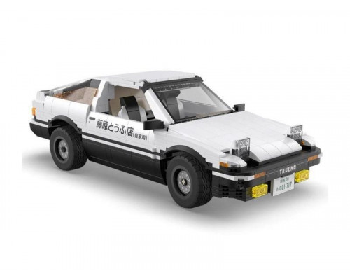 Конструктор CADA автомобиль Toyota AE86 TRUENO 1/12 (1324 детали)