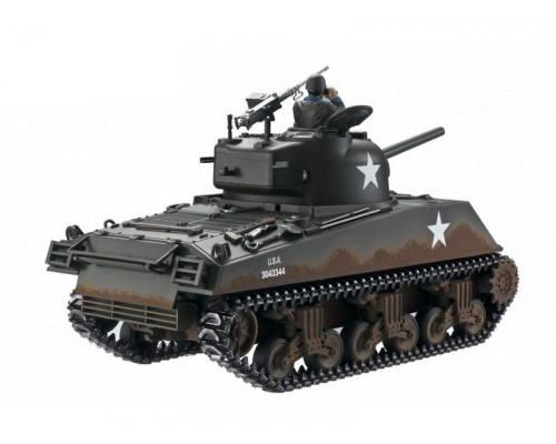 Р/У танк Torro Sherman M4A3, 1/16  2.4G, ВВ-пушка, деревянная коробка