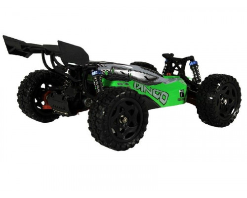 Радиоуправляемая багги Remo Hobby Dingo UPGRADE V2.0 (зеленая) 4WD 2.4G 1/16 RTR