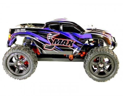 Радиоуправляемый монстр Remo Hobby SMAX Brushless UPGRADE (синий) 4WD 2.4G 1/16 RTR