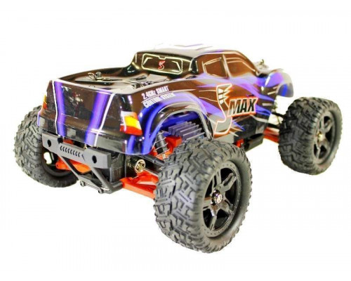 Радиоуправляемый монстр Remo Hobby SMAX Brushless UPGRADE (синий) 4WD 2.4G 1/16 RTR