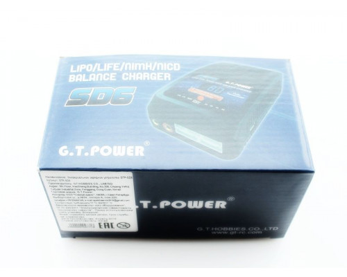 Универсальное зарядное устройство G.T.Power SD6