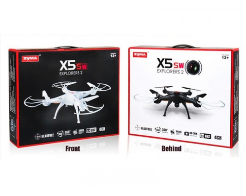 Р/У квадрокоптер Syma X5SW с FPV трансляцией Wi-Fi HeadFree 2.4G RTF