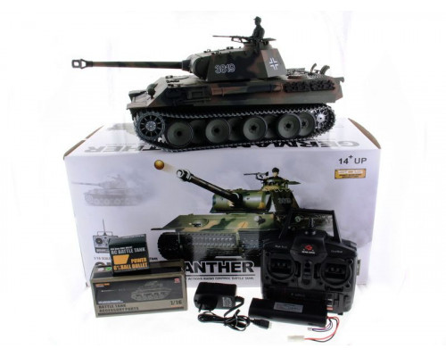 P/У танк Heng Long 1/16 Panther (Германия) 2.4G RTR PRO