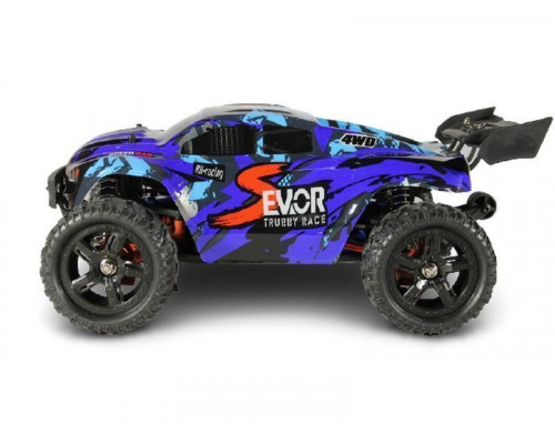 Радиоуправляемая трагги Remo Hobby S EVO-R Brushless UPGRADE V2.0 (синяя) 4WD 2.4G 1/16 RTR