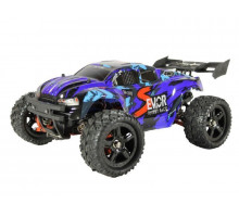 Радиоуправляемая трагги Remo Hobby S EVO-R Brushless UPGRADE V2.0 (синяя) 4WD 2.4G 1/16 RTR