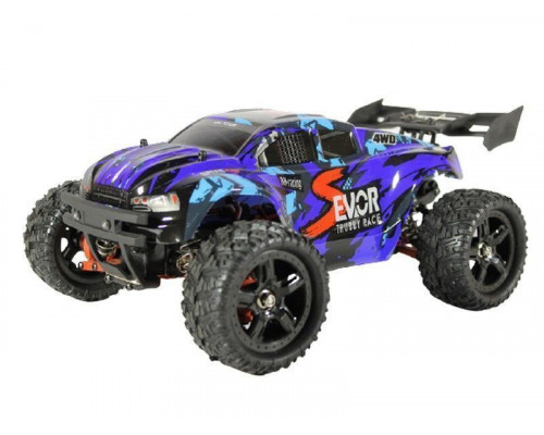 Радиоуправляемая трагги Remo Hobby S EVO-R Brushless UPGRADE V2.0 (синяя) 4WD 2.4G 1/16 RTR