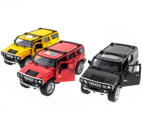 Машина Kinsmart 1:32 2008 Huммer H2 SUV (1/6шт.) б/к