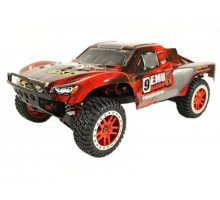 Радиоуправляемый шорт-корс Remo Hobby 9EMU Brushless (красный) 4WD 2.4G 1/8 RTR