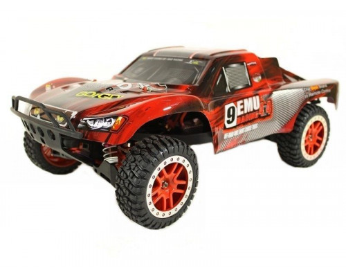 Радиоуправляемый шорт-корс Remo Hobby 9EMU Brushless (красный) 4WD 2.4G 1/8 RTR