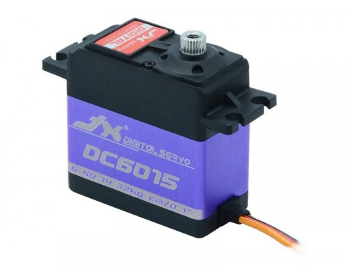 Сервомашинка цифровая JX Servo DC6015 (62г/14.32/0.1/6.6V) DC Ecoboost