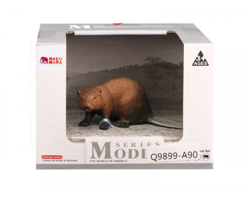 Фигурка игрушка MASAI MARA MM211-175 серии Мир диких животных: Бобер