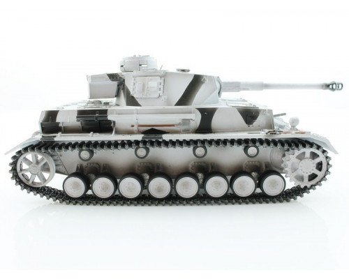 Р/У танк Taigen 1/16 Panzerkampfwagen IV Ausf.F2.Sd.Kfz (Германия) 2.4G RTR, зимний камуфляж