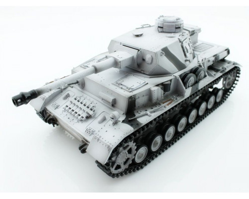 Р/У танк Taigen 1/16 Panzerkampfwagen IV Ausf.F2.Sd.Kfz (Германия) 2.4G RTR, зимний камуфляж