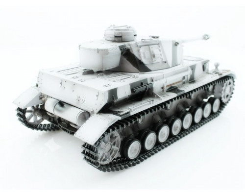 Р/У танк Taigen 1/16 Panzerkampfwagen IV Ausf.F2.Sd.Kfz (Германия) 2.4G RTR, зимний камуфляж