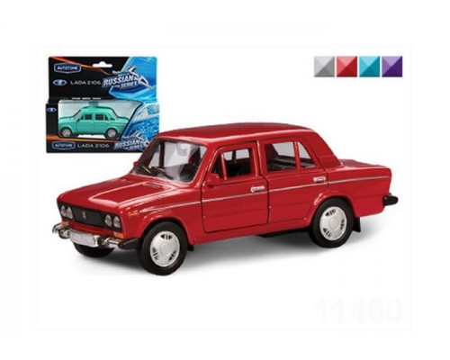 Машина Autotime LADA 2106 гражданская  1:36