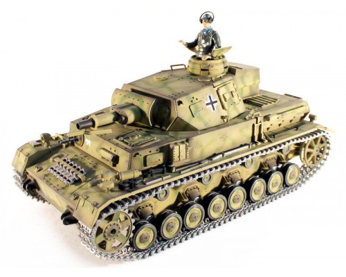 Р/У танк Taigen 1/16 Dak PZ.Kpfw. IV Ausf. F-1 (Германия) HC 2.4G RTR