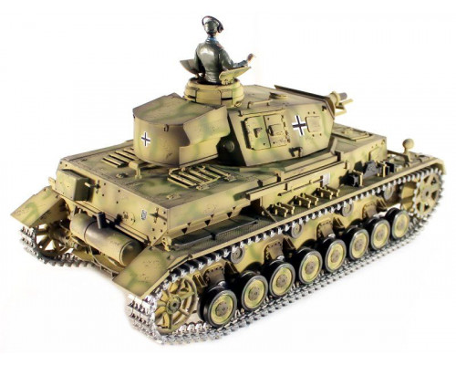 Р/У танк Taigen 1/16 Dak PZ.Kpfw. IV Ausf. F-1 (Германия) HC 2.4G RTR