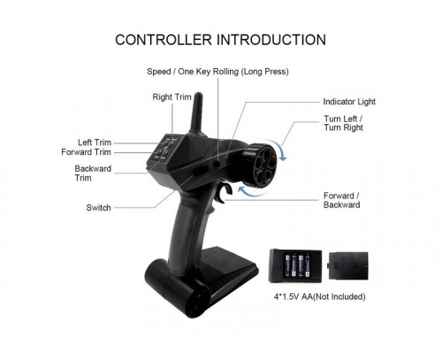 Радиоуправляемый катер Flytec V003 2.4G RTR