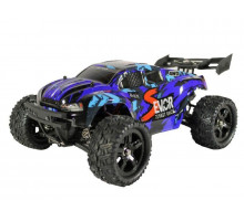 Радиоуправляемая трагги Remo Hobby S EVO-R Brushless V2.0 (синяя) 4WD 2.4G 1/16 RTR