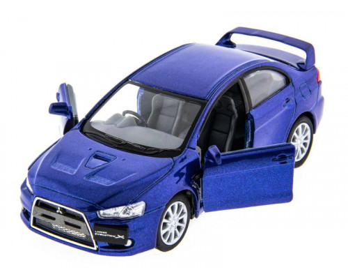 Машина Kinsmart 1:36 Mitsubihi Lancer EV. инерция (1/12шт.) б/к