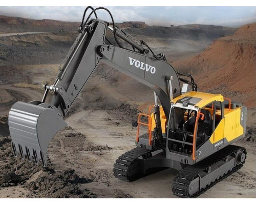 Радиоуправляемый экскаватор Double Eagle Volvo EC160E 1:16 2.4G