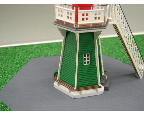 Сборная картонная модель Shipyard маяк Lighthouse Bunthauser Spitze (№24), 1/72